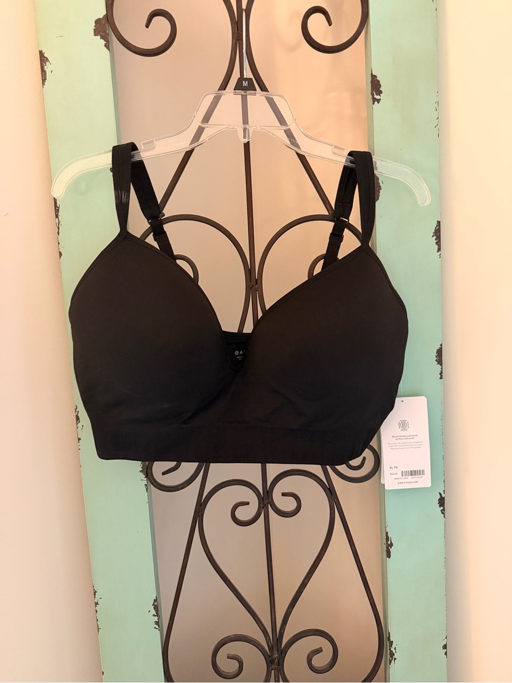 Athleta Black Seamless Everyday Support Bra